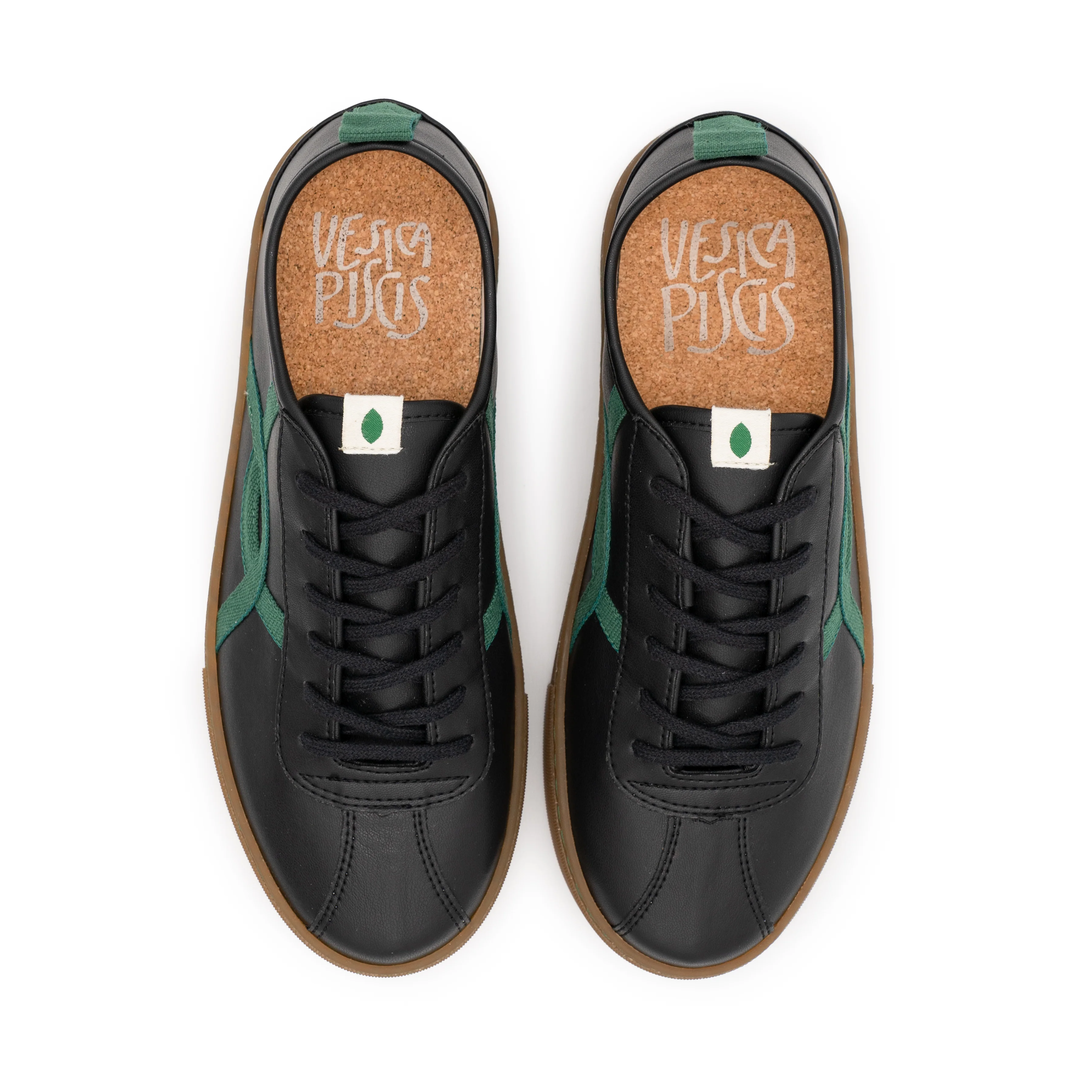 Vegan sneaker Bio-veg black KAF008 - Image 3