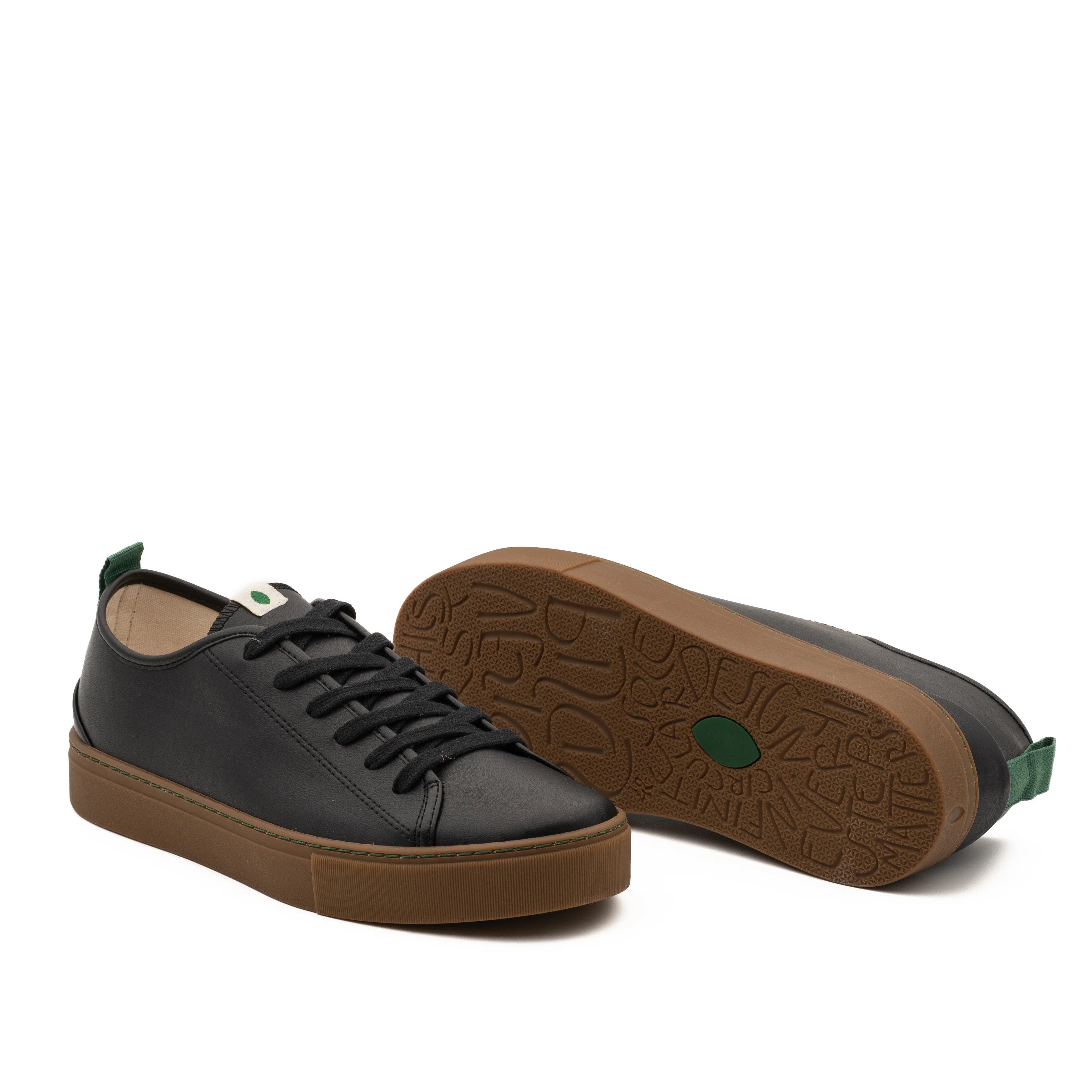 Vegan sneaker black of corn NIK006 - Image 2