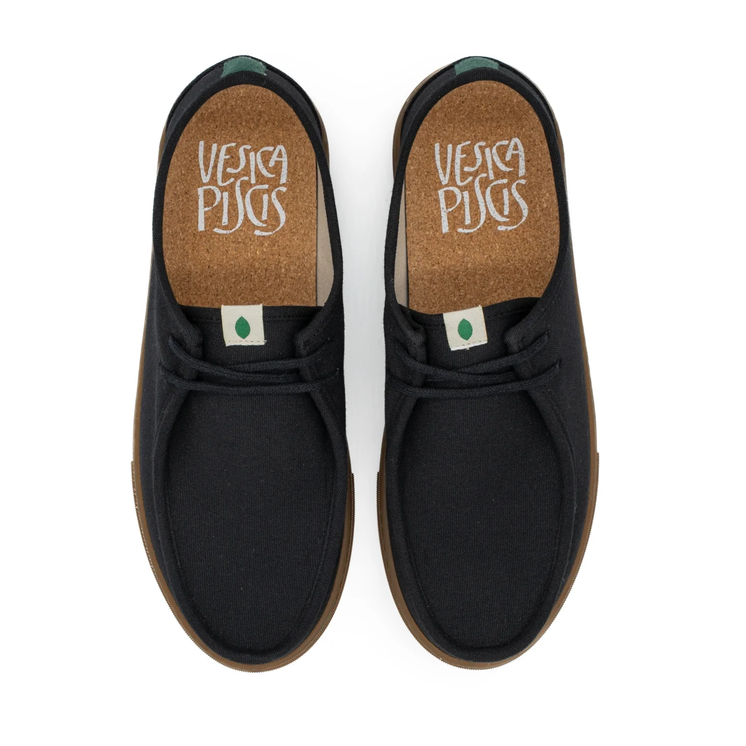 Vegan sneaker black SEN002 - Image 3