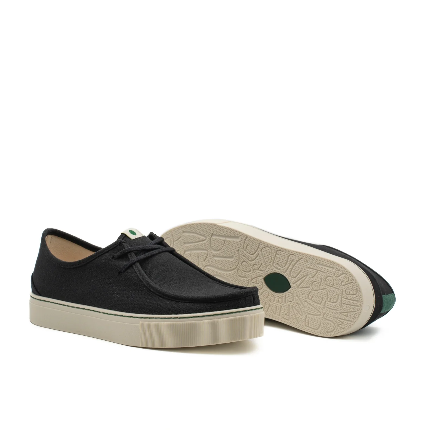 Vegan sneaker black SEN003 - Image 2