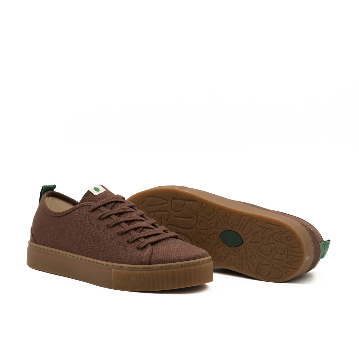 Vegan sneaker brown NIK015 - Image 3