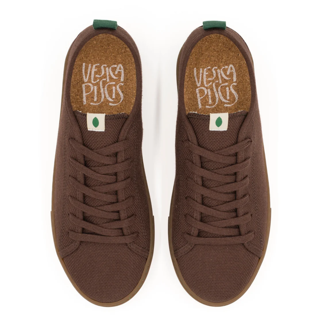 Vegan sneaker brown NIK015 - Image 4