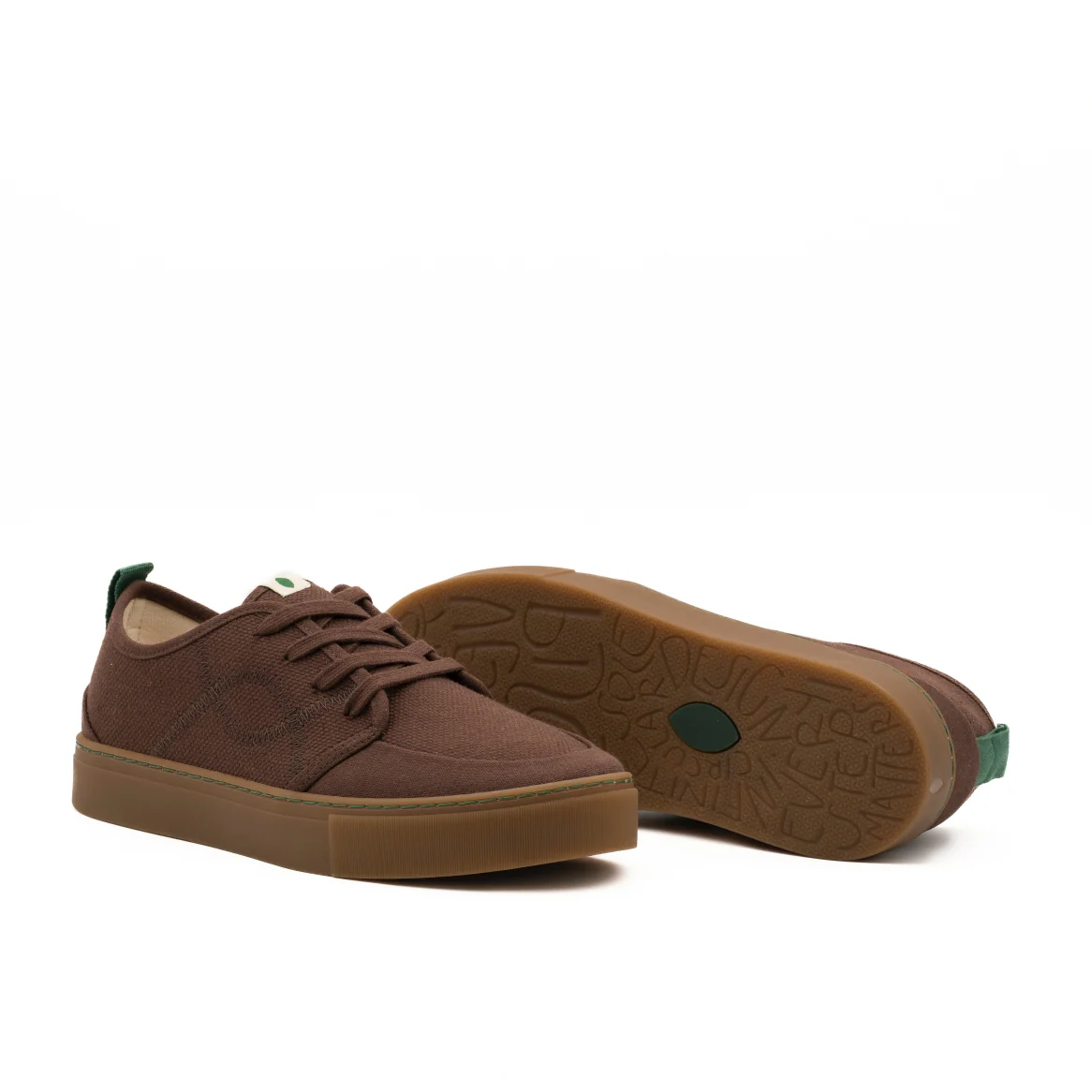 Vegan sneaker brown TAG024 - Image 2