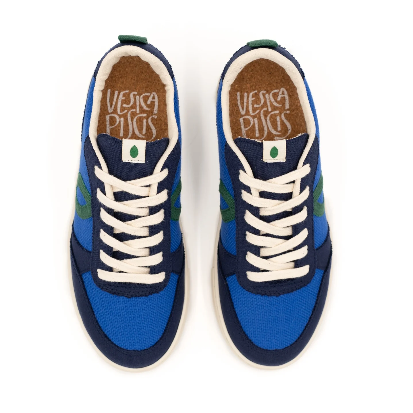 Vegan sneaker Electric blue/Dark blue SON015 - Image 4