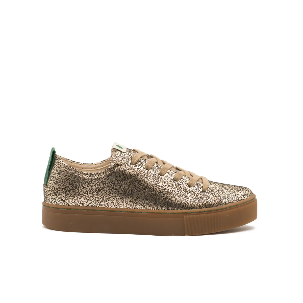 Vegan sneaker gold-c COR029
