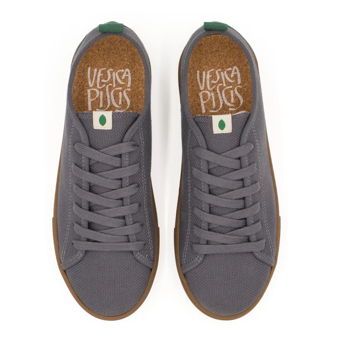 Vegan sneaker grey NIK013 - Image 3