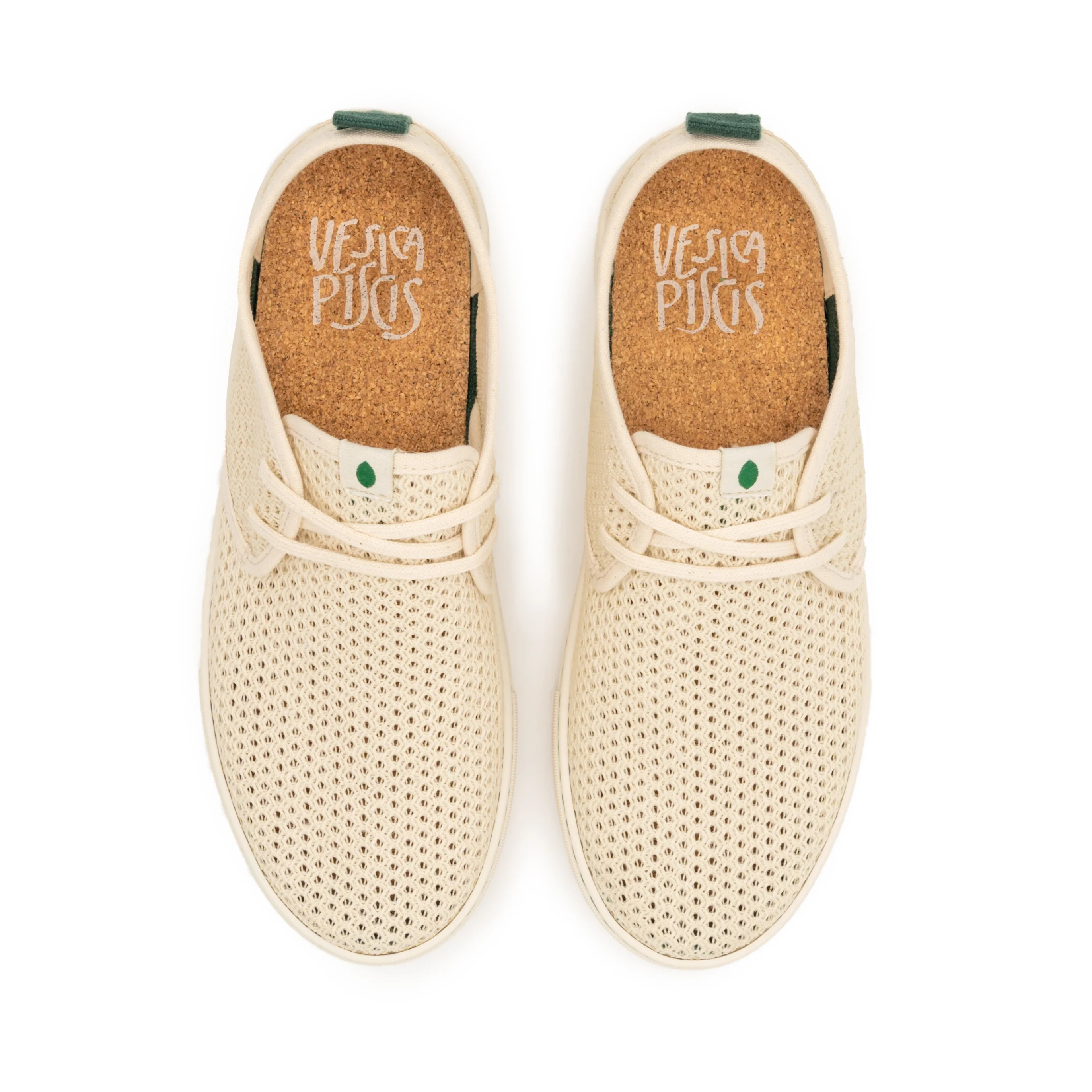 Vegan sneaker mesh off white SID013 - Image 3