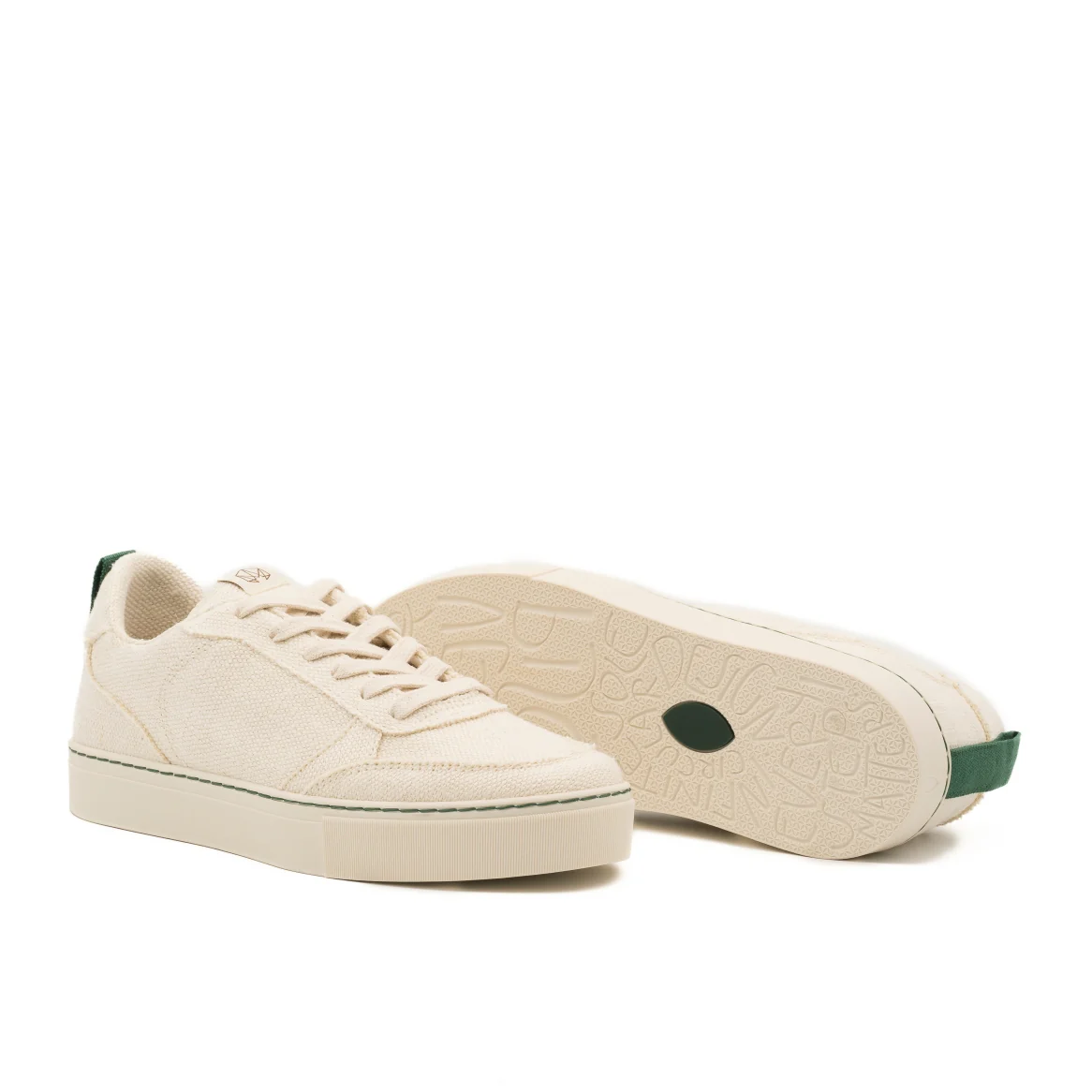 Vegan sneaker organic hemp off white SON033 - Image 5