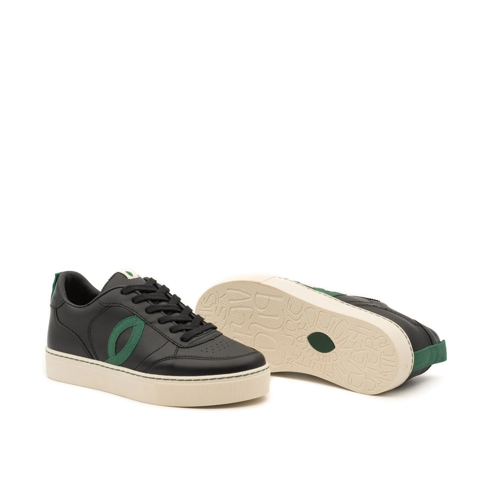 Vegan sneaker Bio-Veg Black SON026 - Image 3