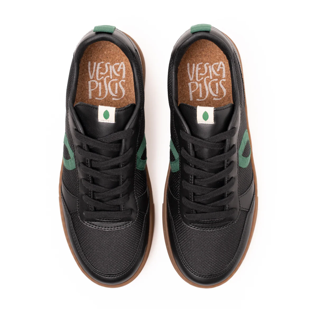 Vegan sneaker Bio-Veg +mesh Black SON031 - Image 3