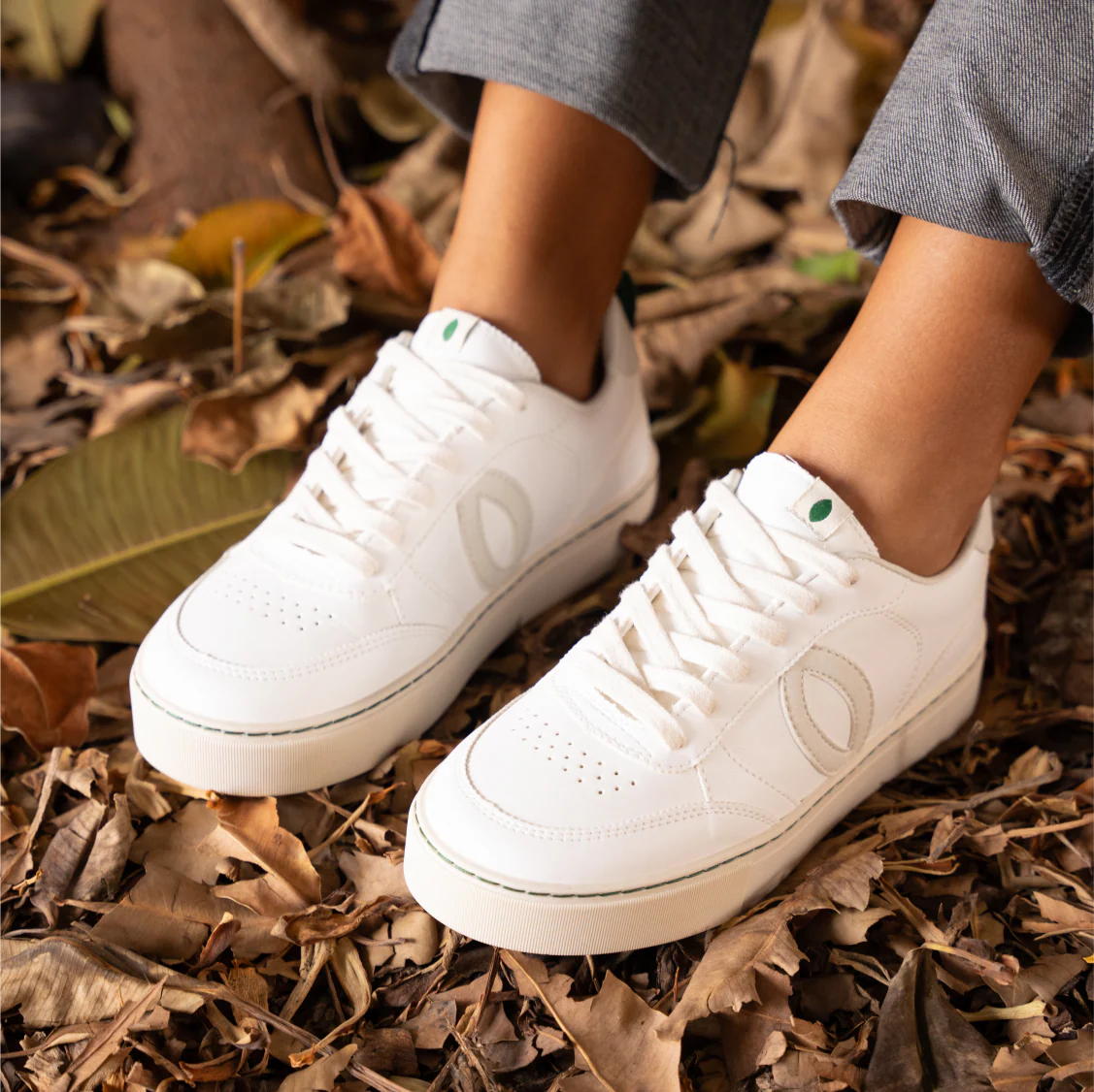 Vegan sneaker Bio-Veg White SON028 - Image 2