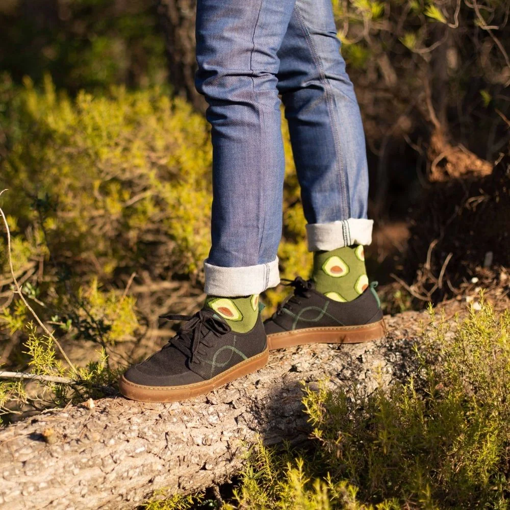 Vegan sneaker black TAG006 - Image 4