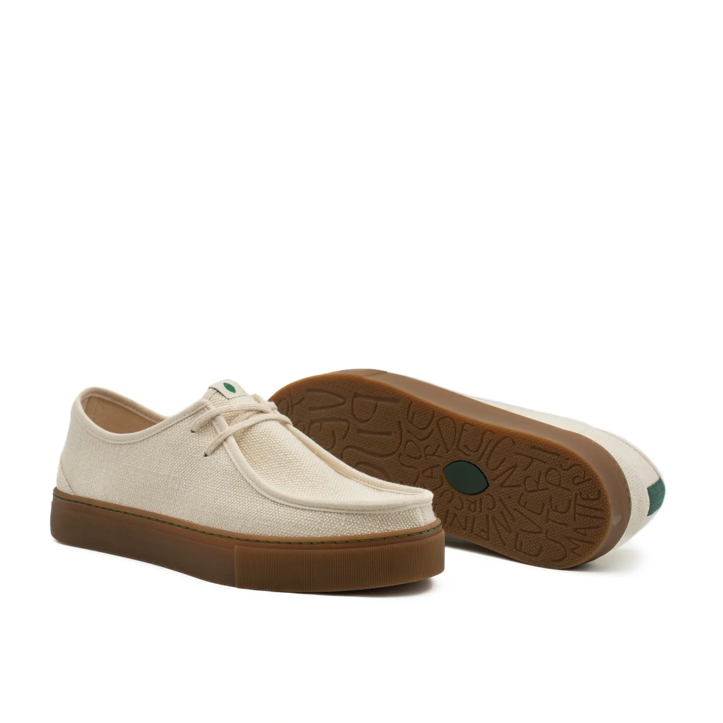 Vegan sneaker off white hemp SEN009 - Image 2