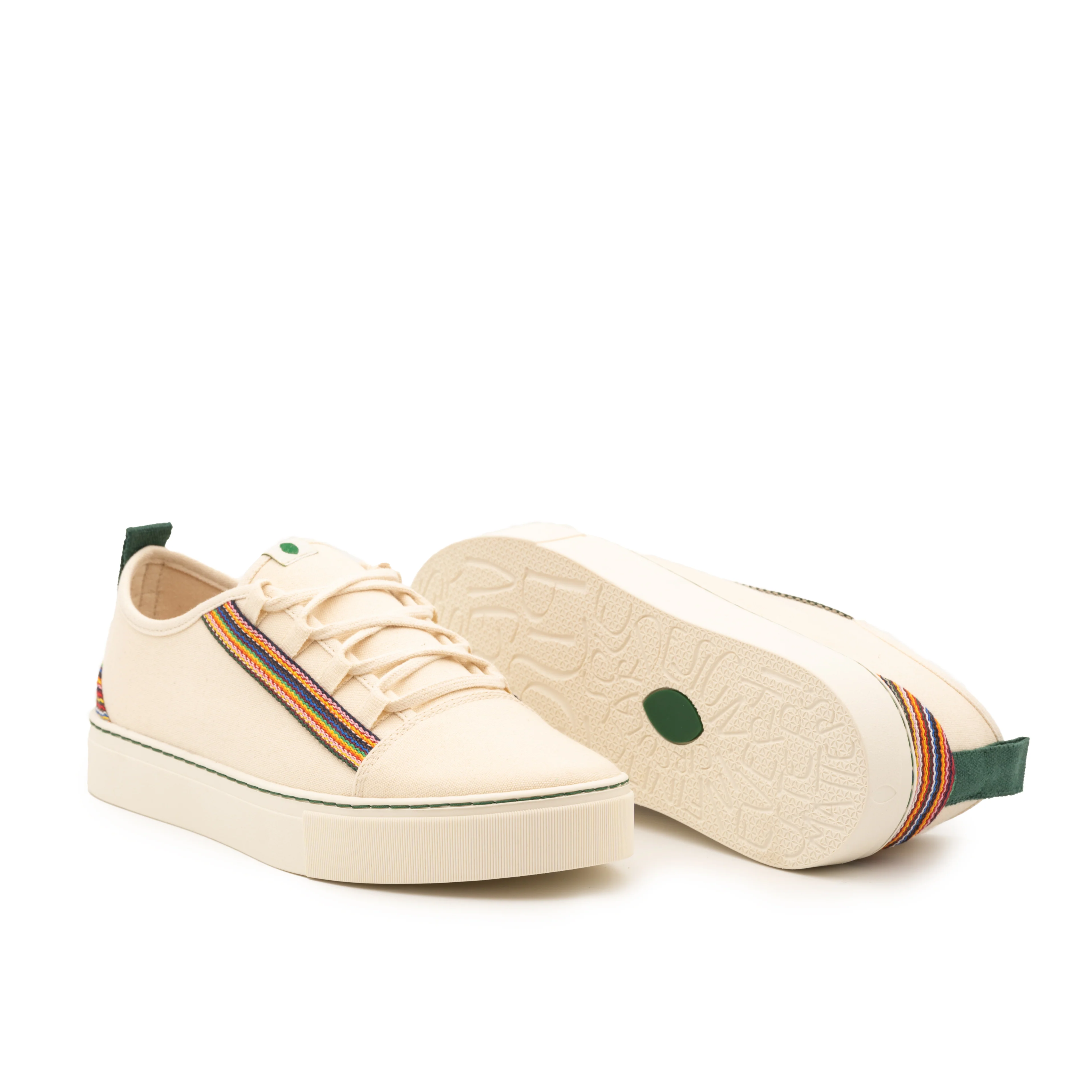 Vegan sneaker off white shanti CUV018 - Image 2
