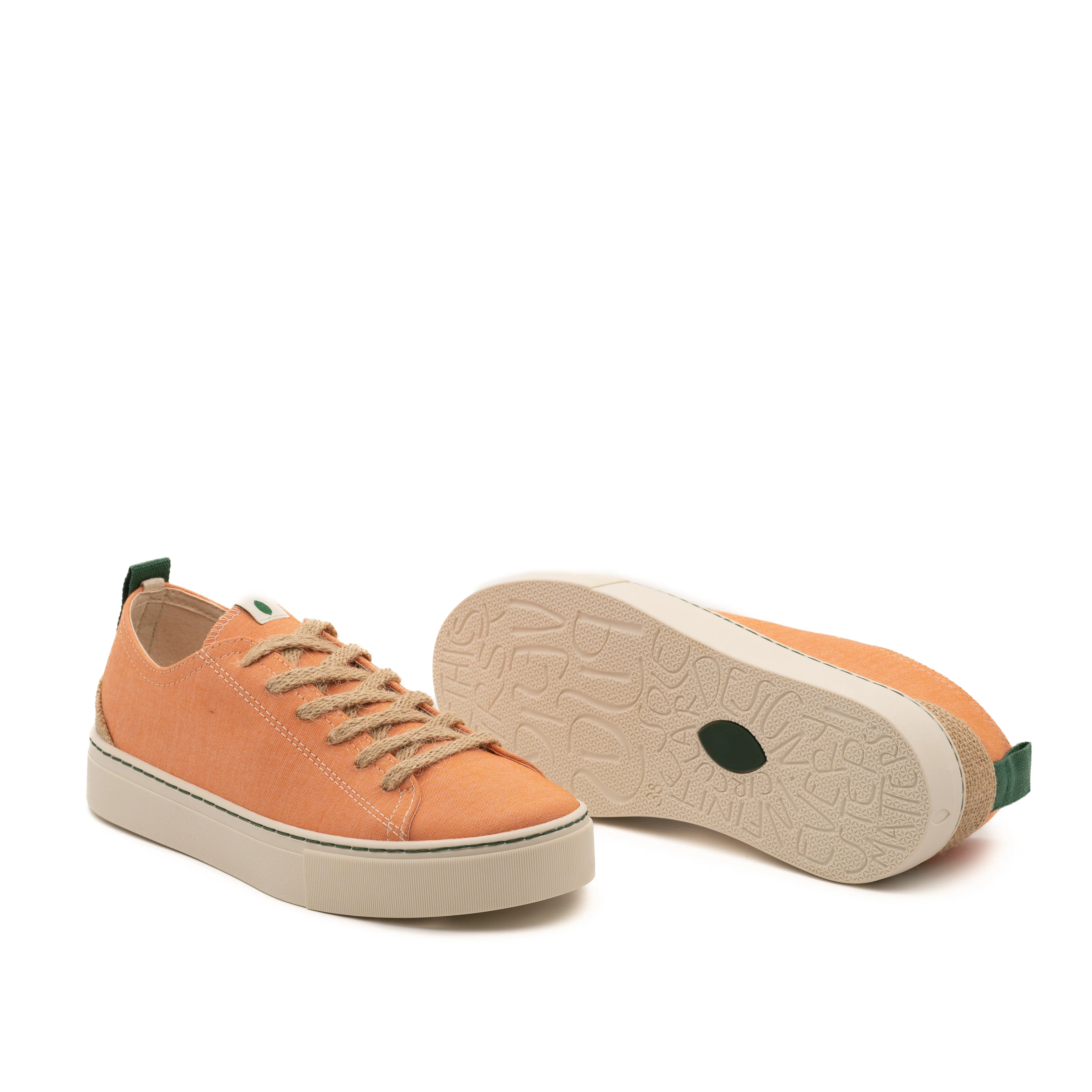 Vegan sneaker Orange COR012 - Image 2