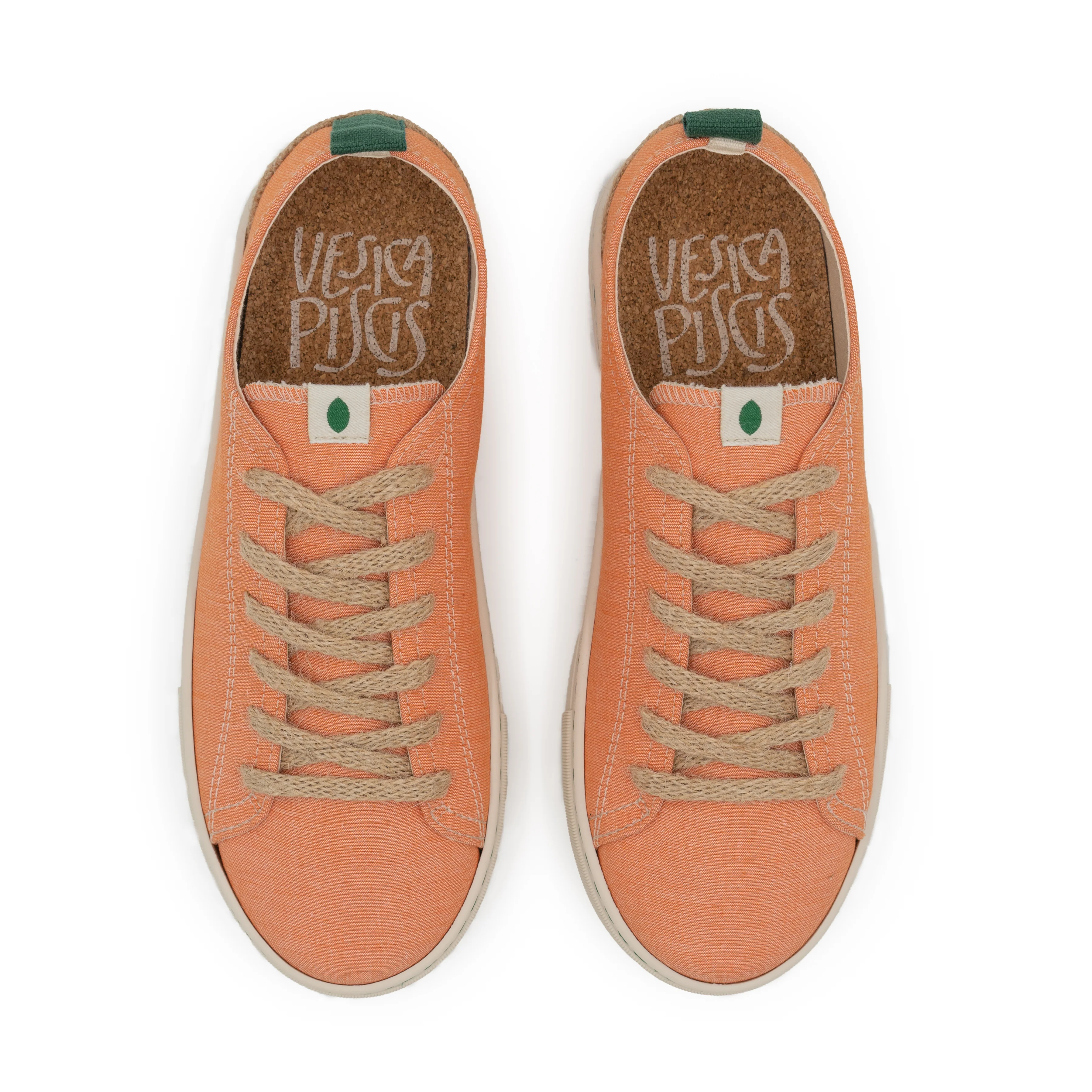 Vegan sneaker Orange COR012 - Image 3