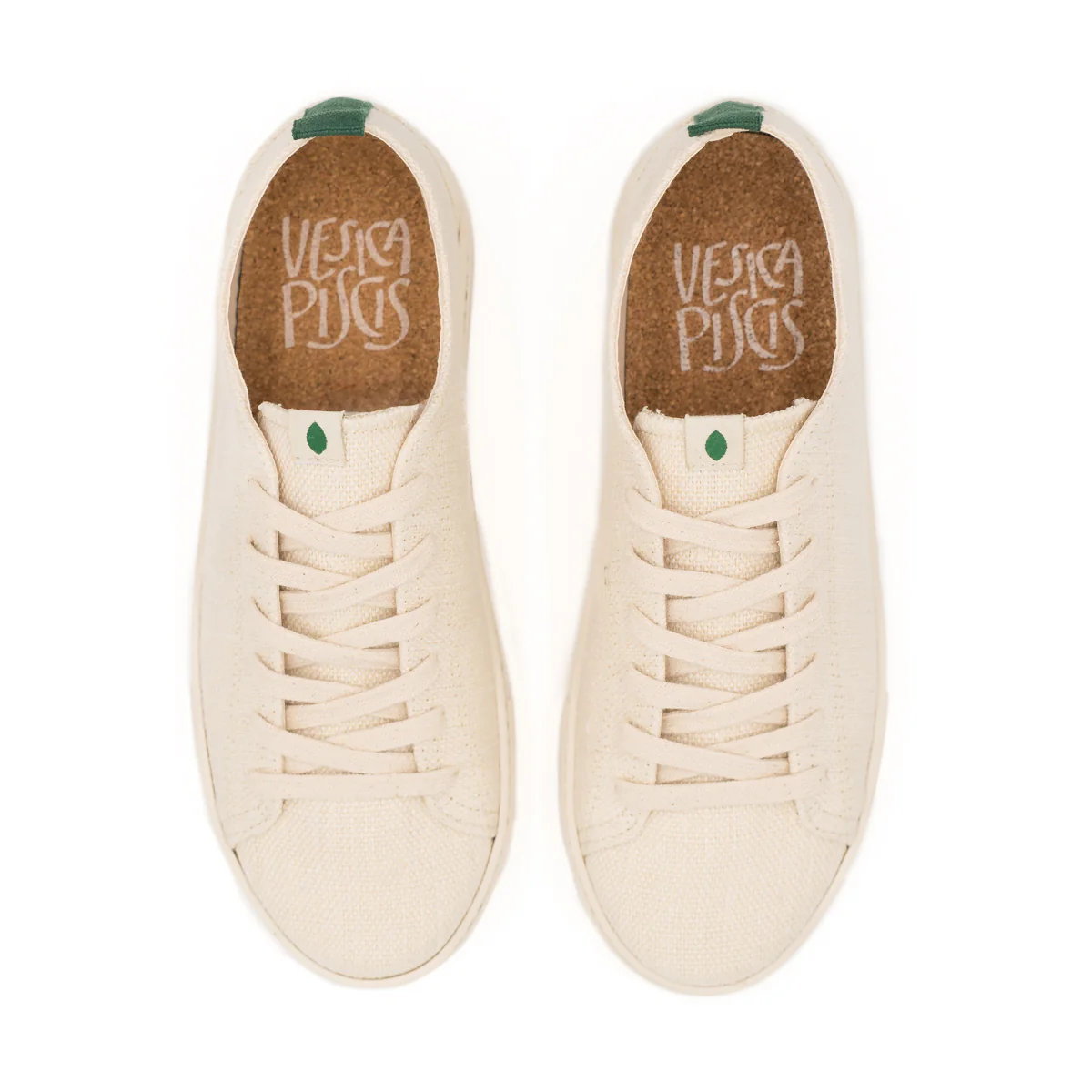 Vegan sneaker organic hemp off white COR031 - Image 3