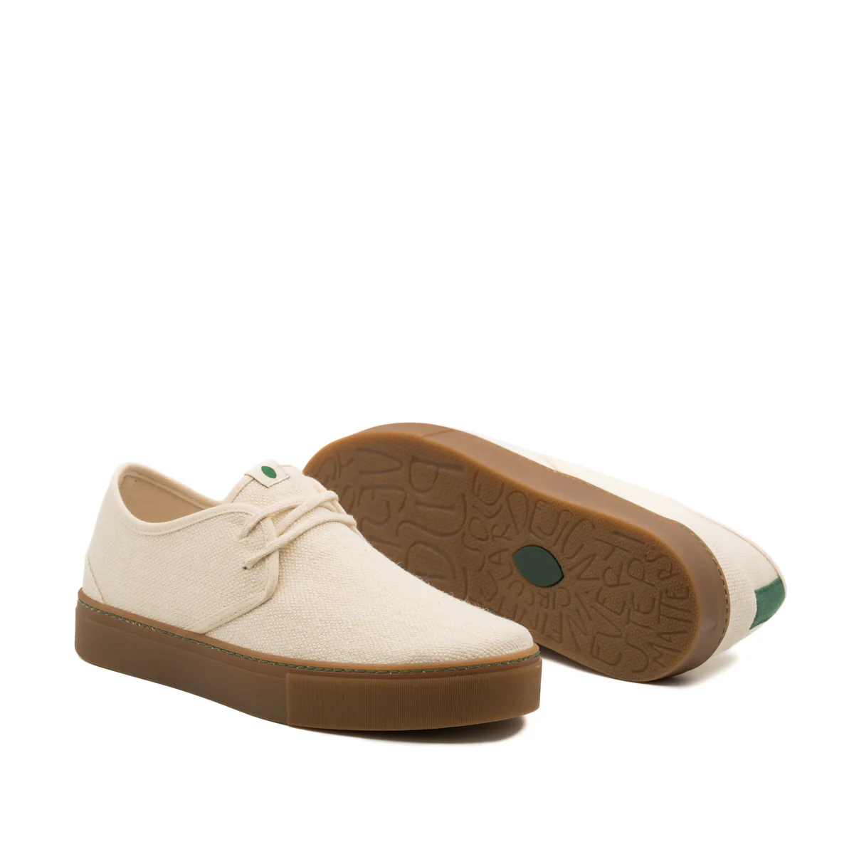 Vegan sneaker organic hemp off white SID049 - Image 2