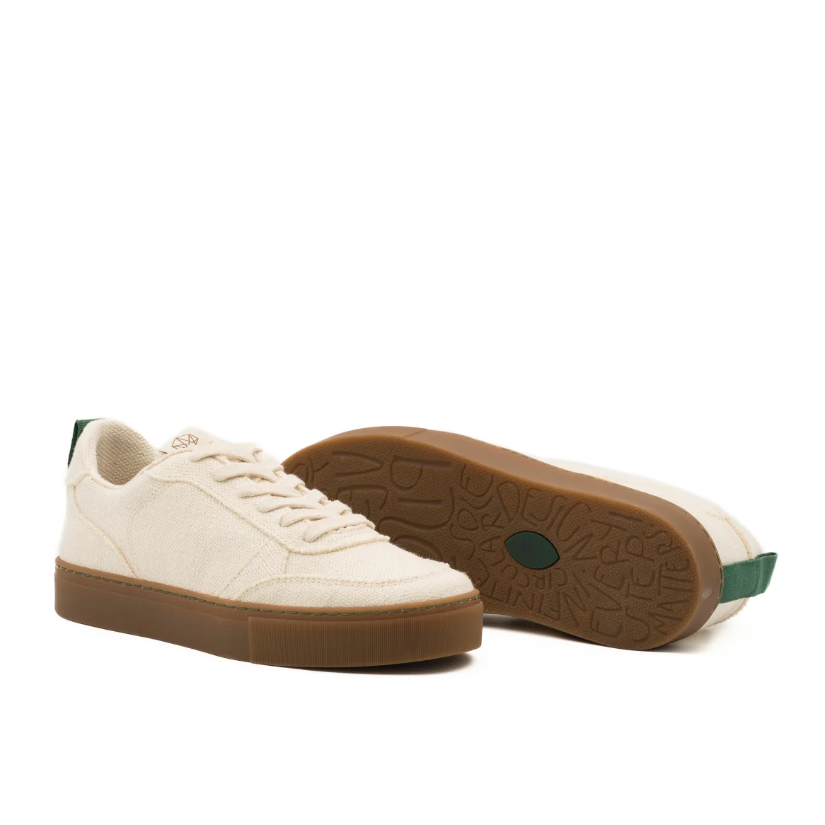 Vegan sneaker organic hemp off white SON034 - Image 2