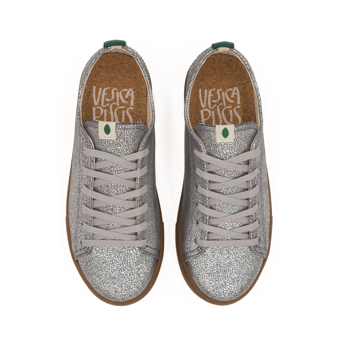Vegan sneaker silver-c COR026 - Image 3