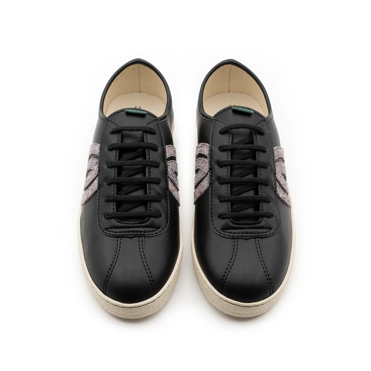 Vegan sneaker Bio-Veg black DIO019 - Image 3