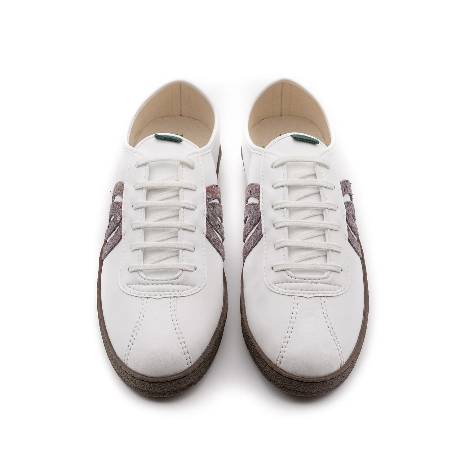 Vegan sneakers Bio-Veg white DIO020 - Image 3