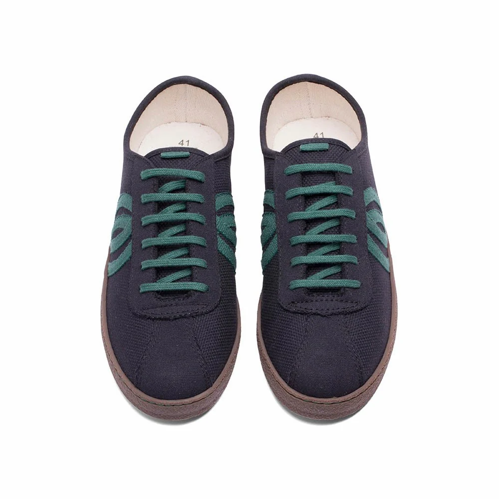Vegan sneaker black DIO009 - Image 3