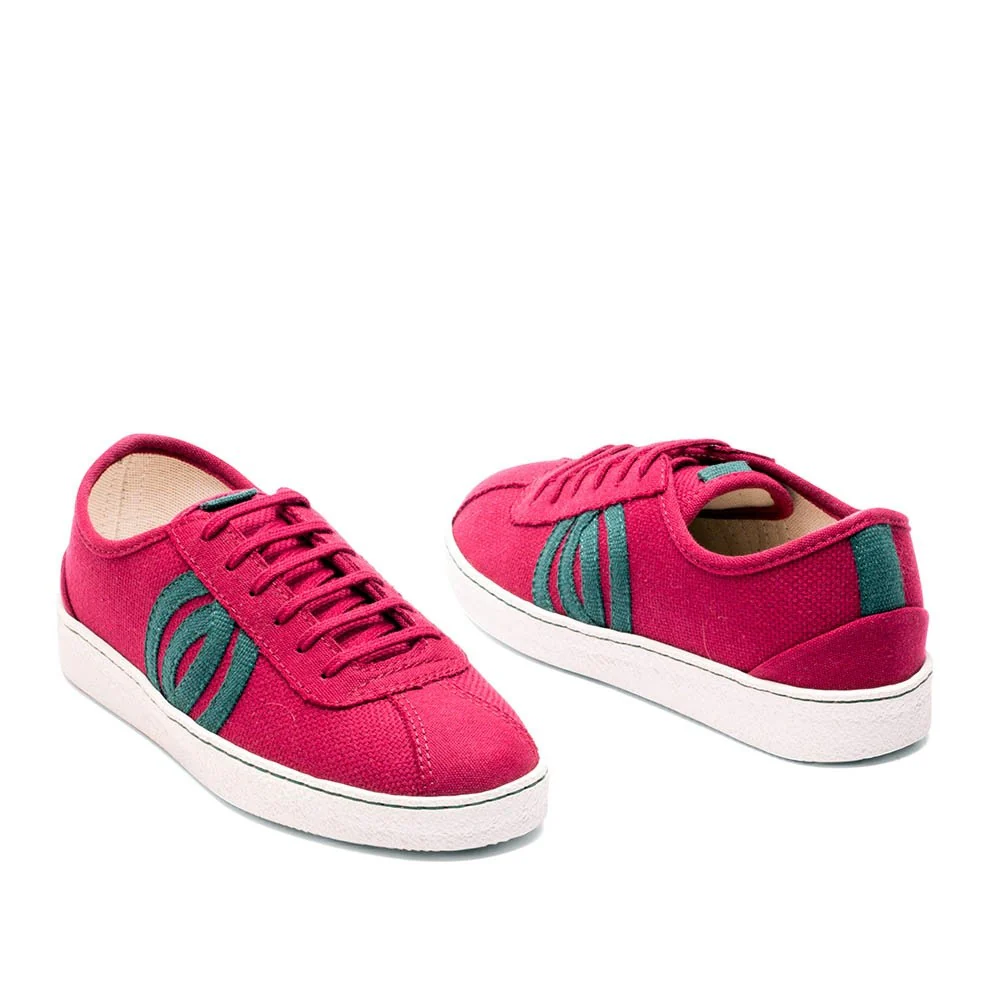 Vegan sneaker bordeaux DIO015 - Image 2