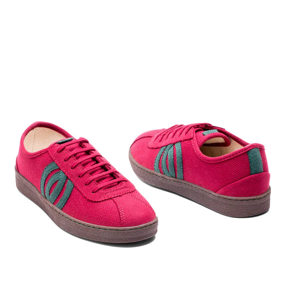 Vegan sneaker bordeaux DIO010 - Image 2