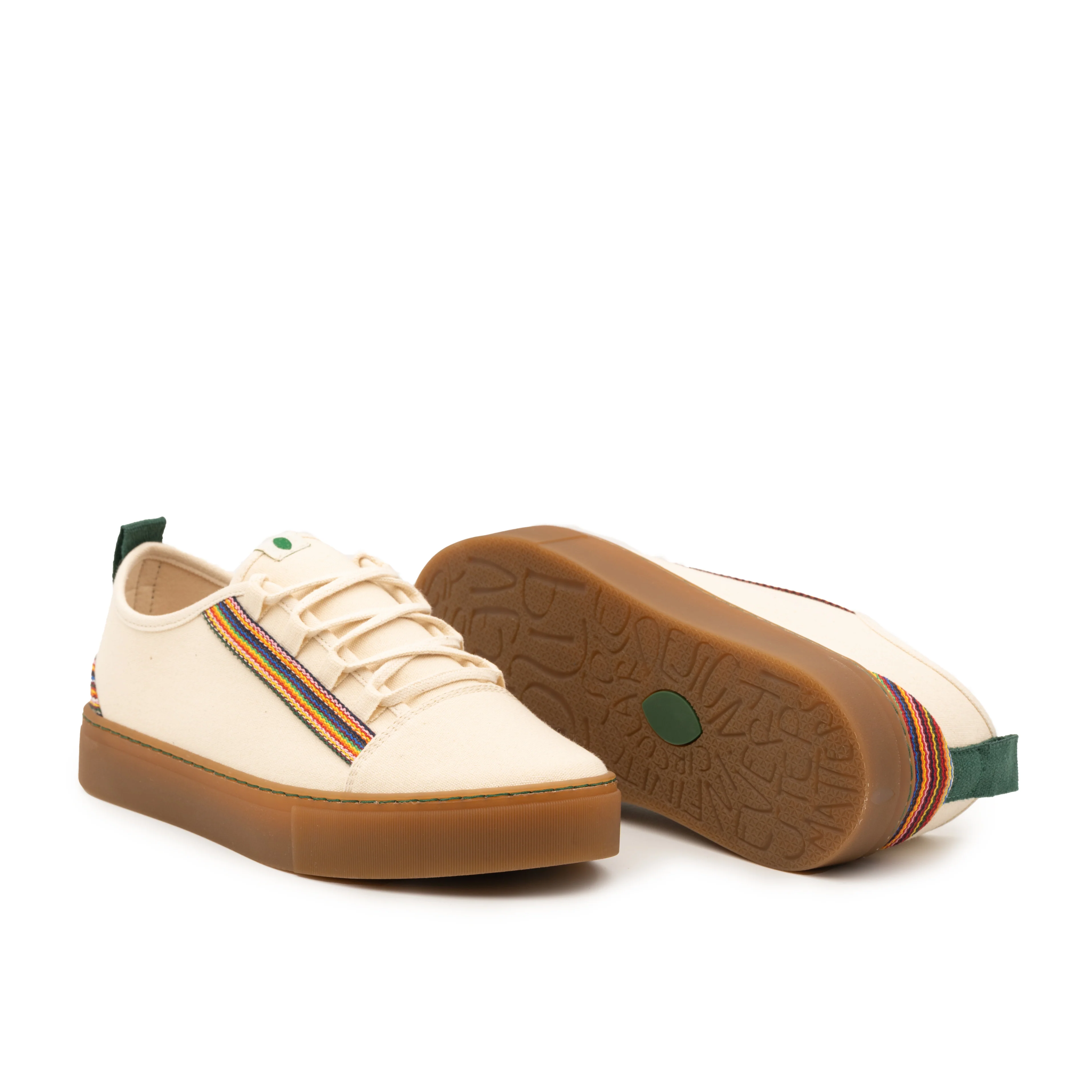 Vegan sneaker shanti off white CUV001 - Image 3