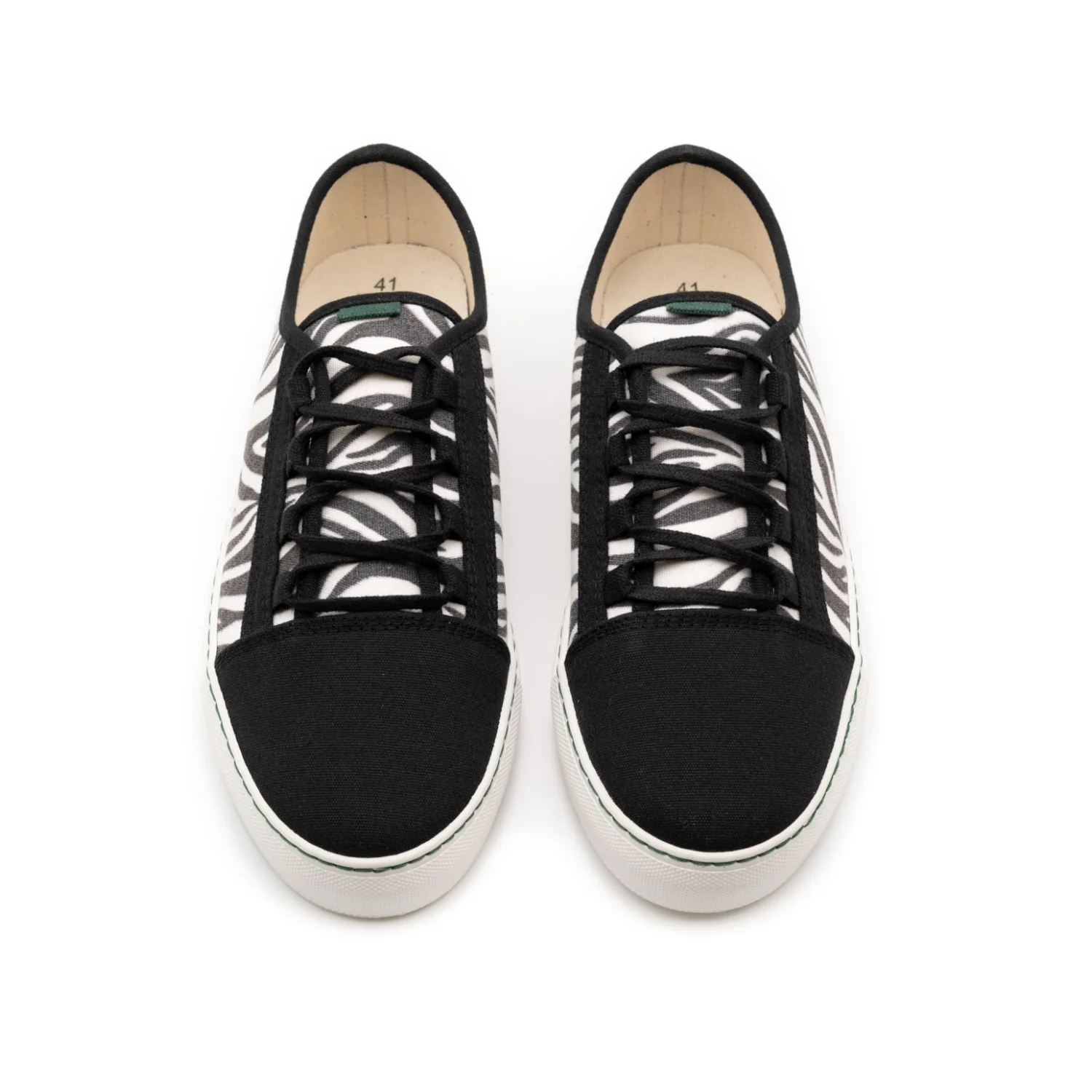Vegan sneaker zebra CUV011 - Image 3