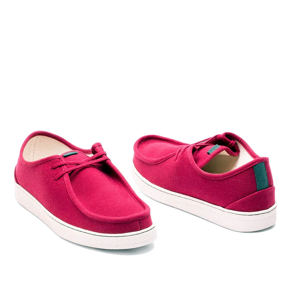 Vegan wallabee bordeaux SOC008 - Image 2