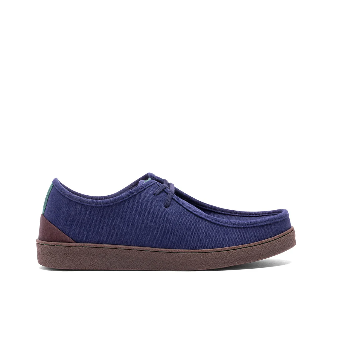 Vegan wallabee marine SOC004