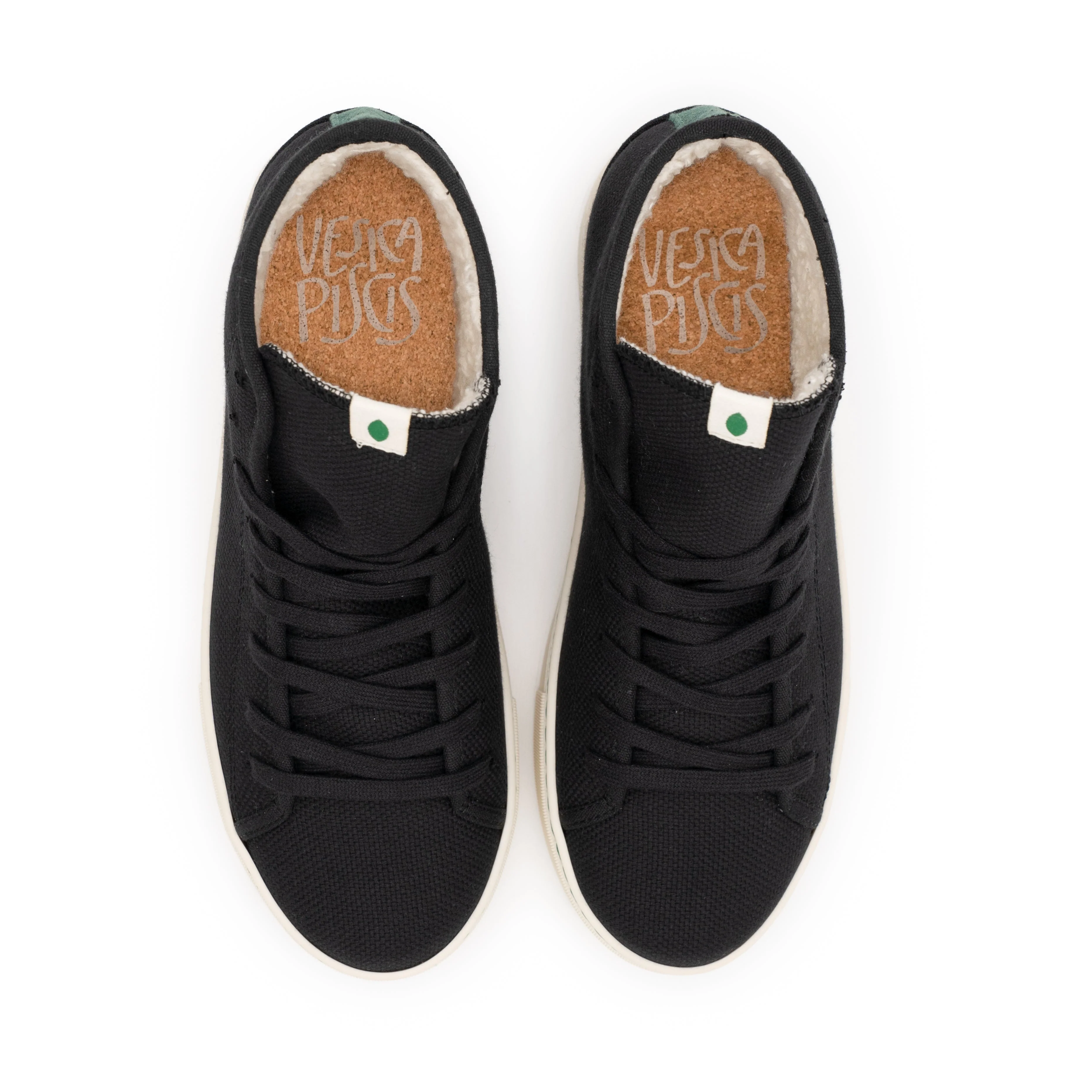 Vegan winter bootie black PLA003 - Image 4
