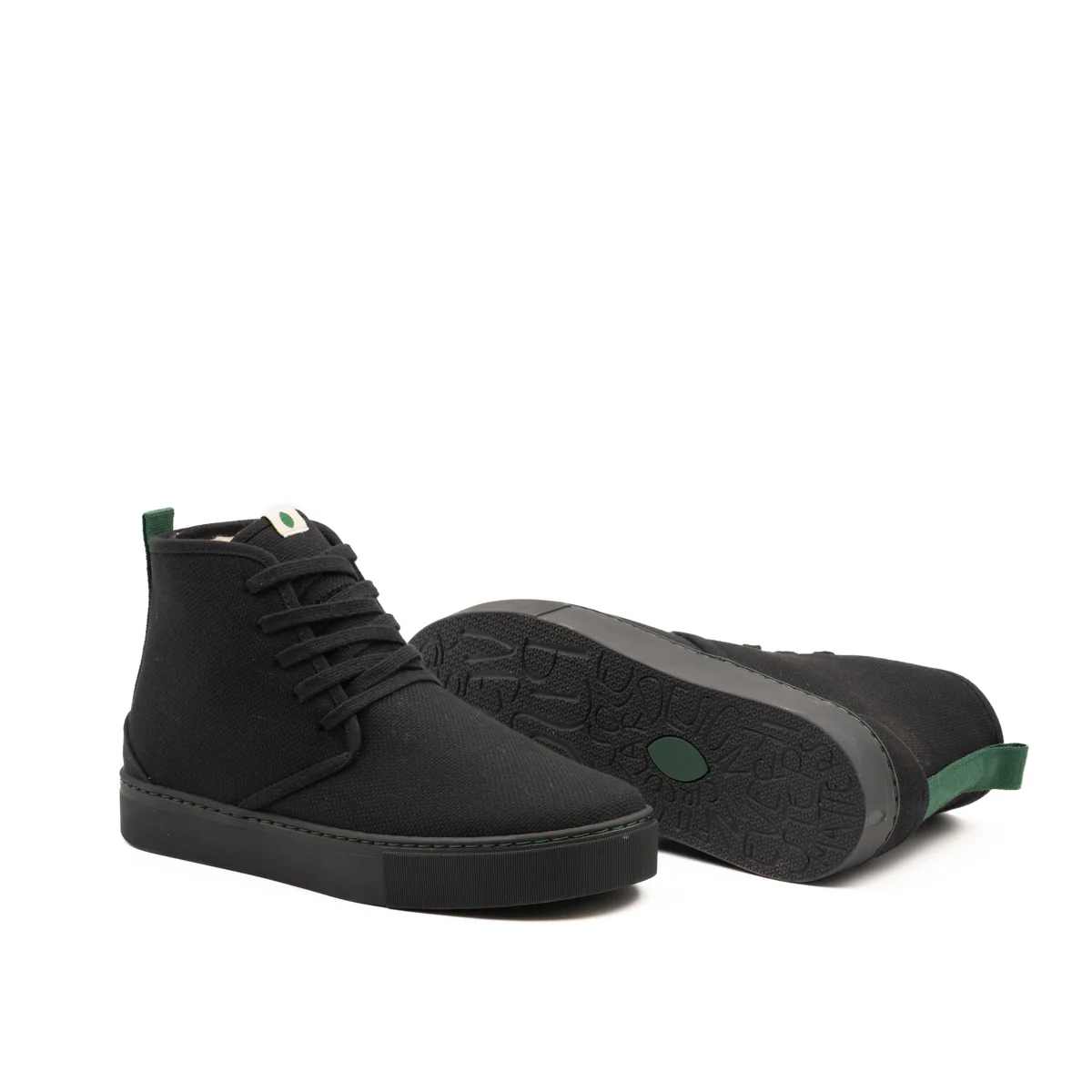 Vegan winter bootie black WAT002 - Image 2