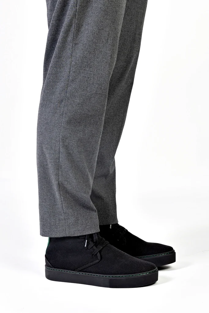 Vegan winter bootie black WAT002 - Image 4