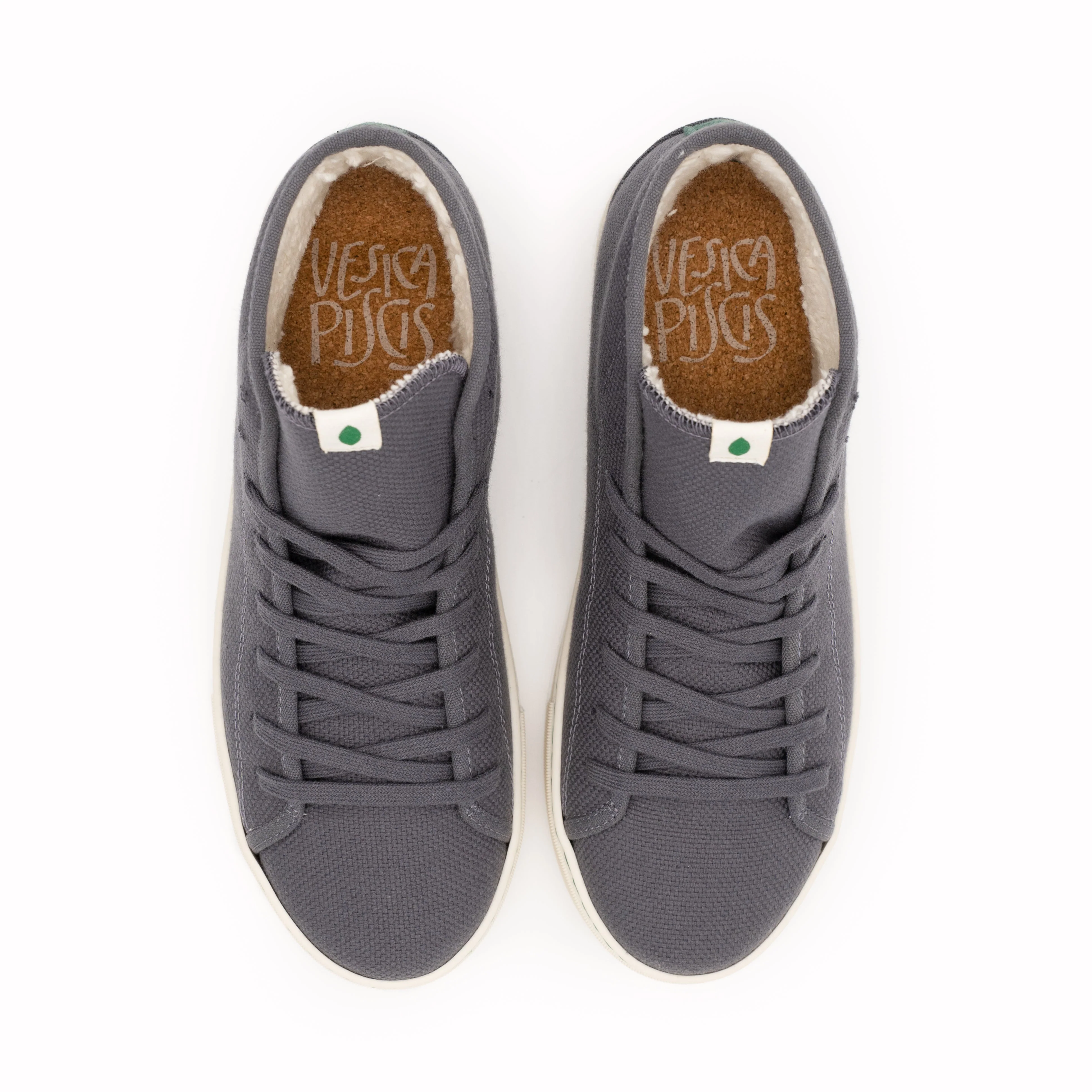 Vegan winter bootie gray PLA009 - Image 4
