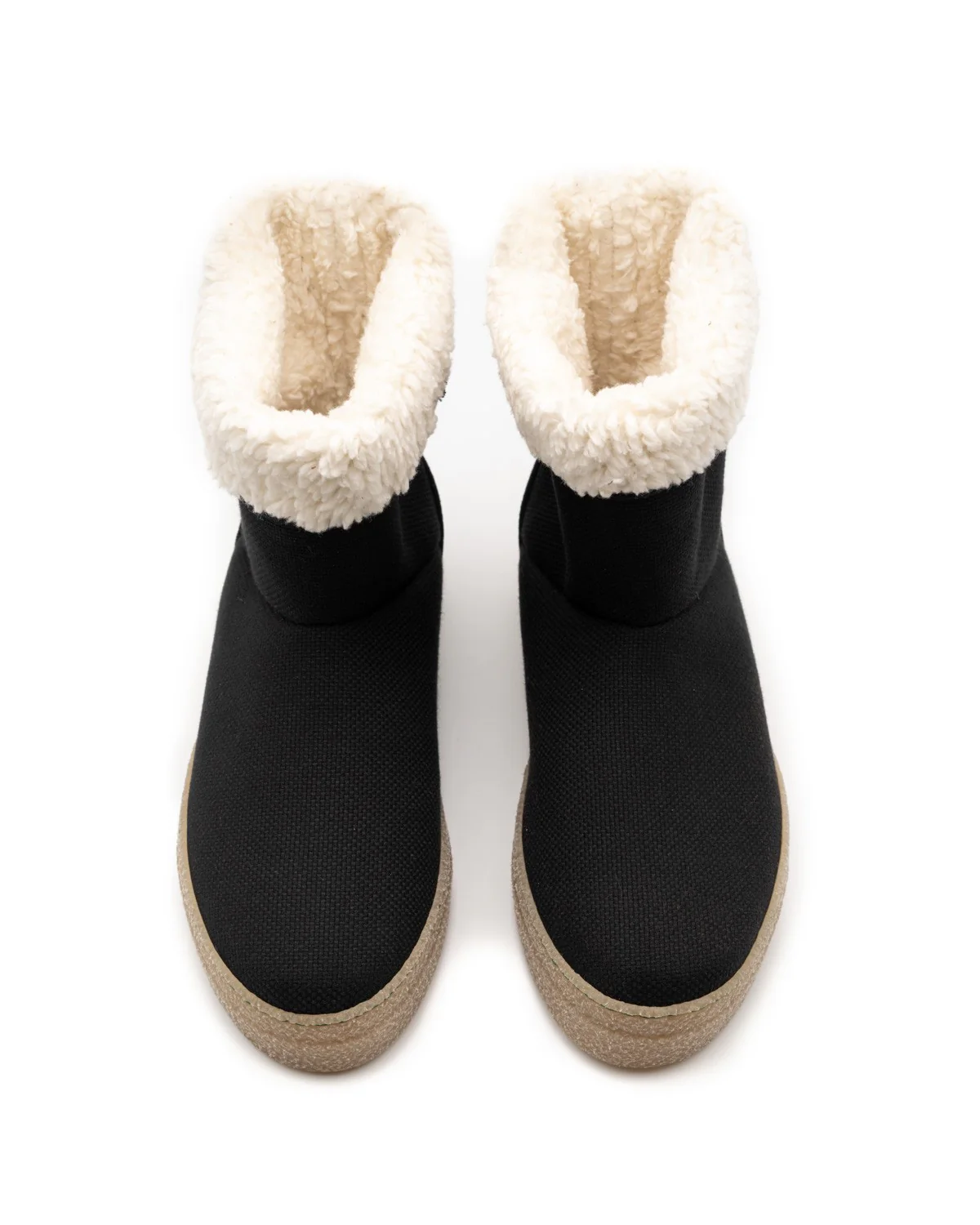 Vegan winter bootie black JOY001 - Image 4
