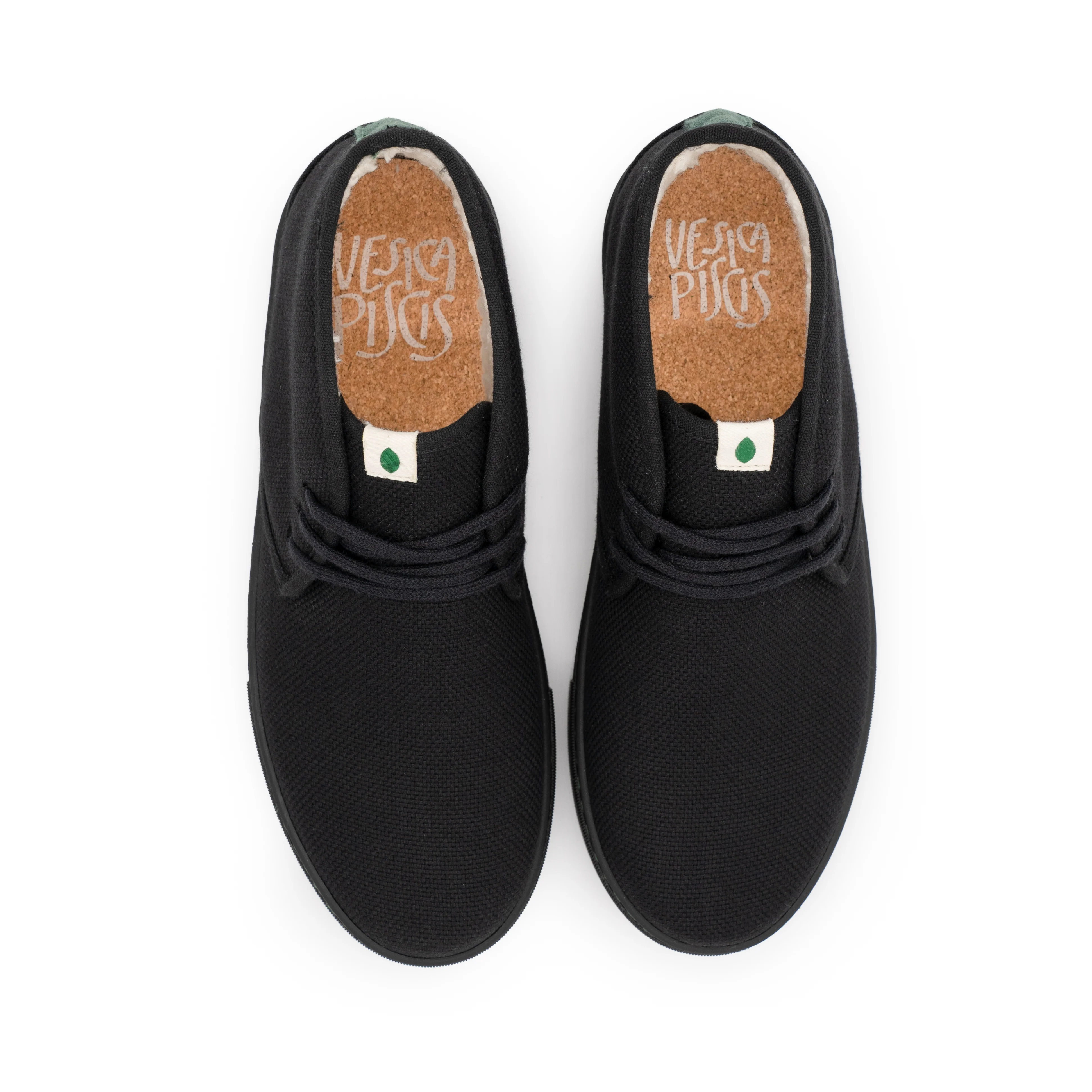 Vegan winter bootie black PYT011 - Image 3