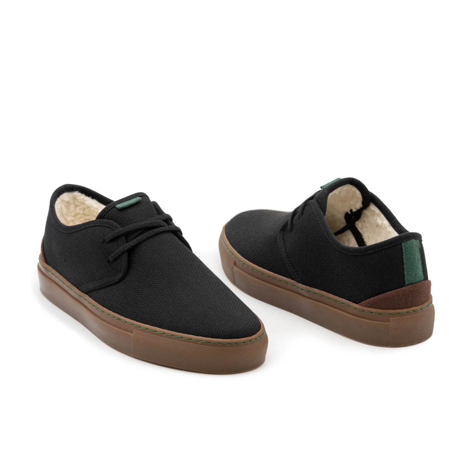 Vegan winter sneaker black SID016 - Image 2